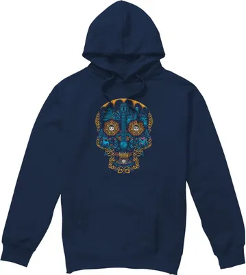 Produktbild von Coco - "Day Of The Dead" Kapuzenpullover für Herren TV4541 (L) (Marineblau)