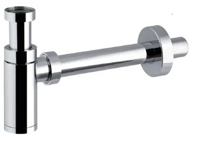 Obrázek produktu pro Umyvadlový sifon KING 1'1/4, odtok 32 mm, chrom