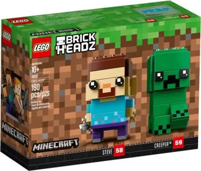 Immagine prodotto di Steve e Creeper - BrickHeadz LEGO 41612