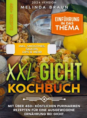 Produktbild von XXL Gicht Kochbuch