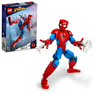 Zdjęcie produktu dla LEGO 76226 Marvel Figurka Spider-Man, Ruchomy Model dla Fanów Avengers i Marvela, Prezent na Urodziny dla Młodych Superbohaterów od 8 lat, dla Chłopców i Dziewczynek