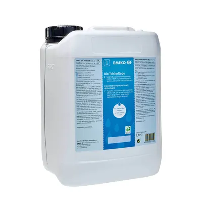 Produktbild von EMIKO Bio Teichpflege 5L reines Mikroorganismen-Konzentrat / klärt das Teichwasser