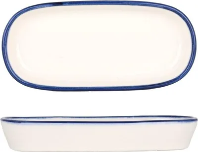 Image de Bol de service Bonna - Linea Blue - Porcelaine - 14 cm