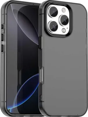 Obrázek produktu pro Pouzdro pro Apple iPhone 16 Max - Zadní kryt Phonesta HardFrost Poloprůhledné - Matné černé