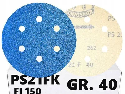 Obrázek produktu pro Klingspor PS21FK Brusný kotouč 150mm P40 na suchý zip