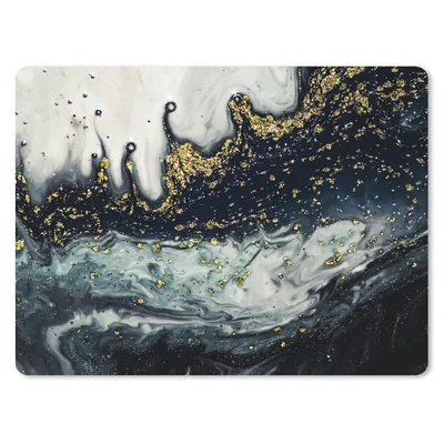 Produktbild von MuchoWow® Mauspad Mousepad Marmor - Abstrakt - Gold - Luxus 40x30 cm - Mousepads - Maus Mat - Pad - Mausunterlage - Anti Rutsch
