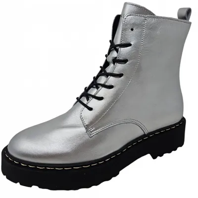 Produktbild von Palpa Schnürstiefel Silber in Gr. 40