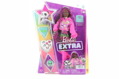 Zdjęcie produktu dla Barbie Extra Doll 19 - różowe włosy/pop punk