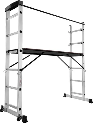 Produktbild von Mehrzweckleiter Leitergerüst - silber