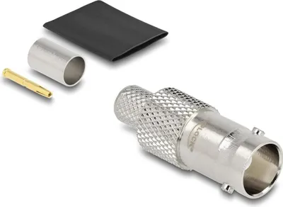 Immagine prodotto di Presa BNC a crimpare RG-6 con guaina termorestringente
