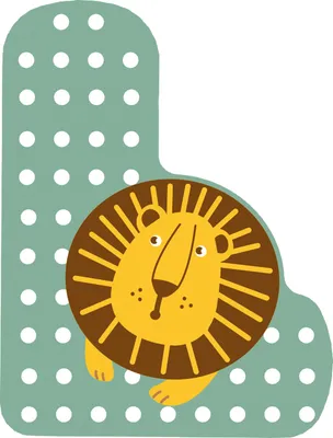 Produktbild von Small Foot Holzbuchstabe Tiere : Buchstabe L Buchstaben Sortierung: Buchstabe L