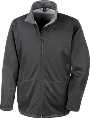 Produktbild von Result Core Herren Softshell-Jacke, 3-lagig BC904 (3XL) (Schwarz)