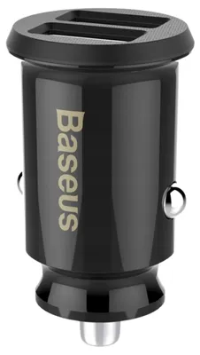 Produktbild von Baseus CCALL-ML01, Draußen, Zigarettenanzünder, 3,1 A, Schwarz