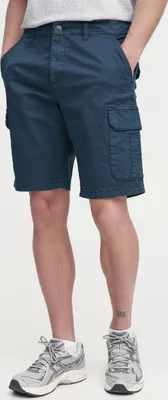 Produktbild von BLEND BHBarni Herren Cargo Shorts Bermuda Kurze Hose mit Cargotaschen Gürtelschlaufen Baumwollmischung Regular fit
