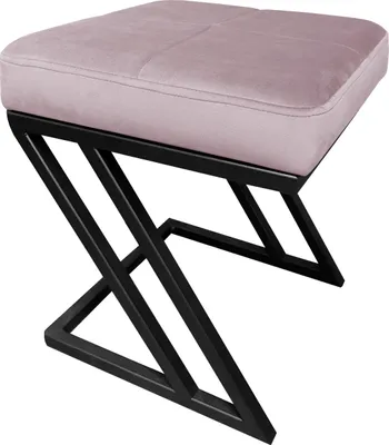 Zdjęcie produktu dla Pufa ZETA LOFT ławka taboret podnóżek metal MG55