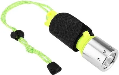 Image de Lampe de plongée à LED avec 3 modes pour la plongée, la natation et le camping - Lampe sous-marine avec éclairage de plongée