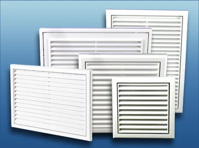 Produktbild von Lüftungsgitter MV ohne Flansch : 154x154mm Größe: 154x154mm