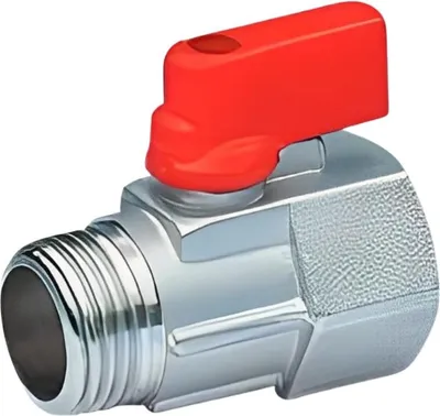Produktbild von Mini Kugelhahn 3/8 Zoll Messing AG/IG