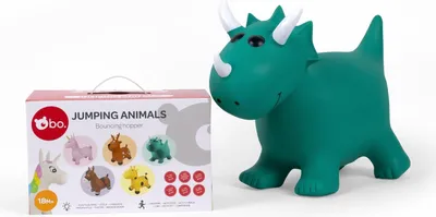 Obrázek produktu pro Dinosauří skákací hračka pro děti, zábavná vnitřní aktivita