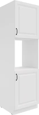 Produktbild von Küchen Backofen Hochschrank 60 cm Stilo Weiss Küchenzeile Küchenblock
