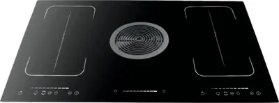 Produktbild von Wolkenstein IN4-DA-2FZA+W, Schwarz, Integriert, 90 cm, Zonen-Induktionskochfeld, Glaskeramik, 4 Zone(n)