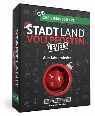 Produktbild von DENKRIESEN - STADT LAND VOLLPFOSTEN® - Levels - CHRISTMAS EDITION - "Alle Jahre wieder."