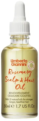 Productafbeelding van Umberto Giannini Olie, Umberto Giannini Rozemarijnolie voor haar en hoofdhuid, 50 ml