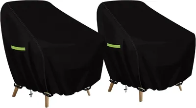Produktbild von Set von 2 Wasserdichten Gartenstuhlbezügen 89 x 97 cm