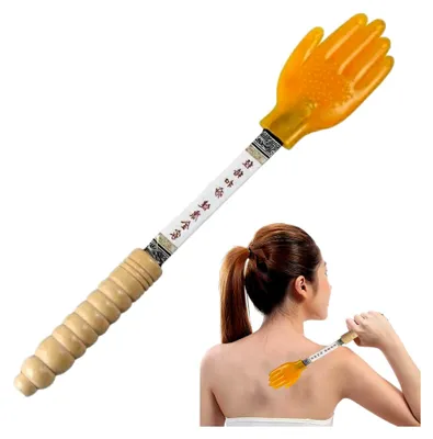 Produktbild von Händemassagegerät mit fünf Fingern und rutschfestem Griff