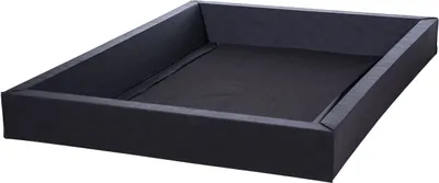 Obrázok produktu pre BELIANI Penový rám na vodnú posteľ čierny 180 x 200 cm bezpečnostná vložka doplnky moderný štýl spálňa