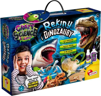 Produktbild von Verrückte Wissenschaft - Haie und Dinosaurier