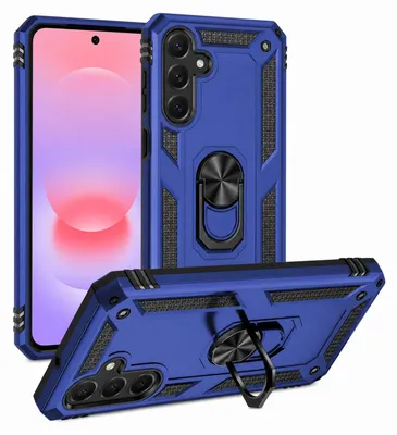 Produktbild von Outdoor Schutz Hülle für Samsung Galaxy A37 5G Armor Case Cover Handyhülle Bumper Panzerhülle Blau
