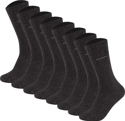Produktbild von Camano Uni Socken - Soft Socks, einfarbig, 8er Pack Anthrazit 39-42