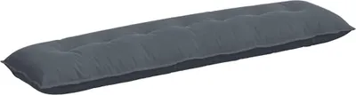 Immagine prodotto di vidaXL Cuscino di schienale grigio scuro 200 x 50 cm in tessuto a coste