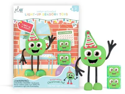 Image de Père Noël, personnage de la collection "Glo Pals"