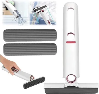 Produktbild von Mini Mop – Handfreie Selbstfahrende Saugmoppe für Bad, Küche und Auto