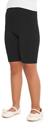 Image de Leggings courts en coton pour fille Merry Style MS10-227 (noir, 122 cm)