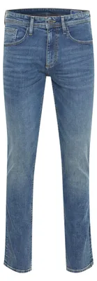Produktbild von BLEND Denim Stoff Hose JET Stretch Jeans Basic Stone Wash Slim Pants Größe: 33W / 34L
