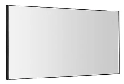 Obrázok produktu pre Zrkadlo AROWANA s rámom, 1000x500 mm, čierne