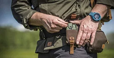 Zdjęcie produktu dla Torba survivalowa na pasek do kompasu molle nylon czarna