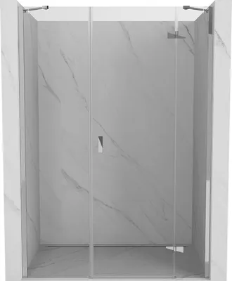Zdjęcie produktu dla Mexen Mist-H drzwi prysznicowe uchylne prawe 120 cm, transparent, chrom - 8A5-120-001-01-00-P