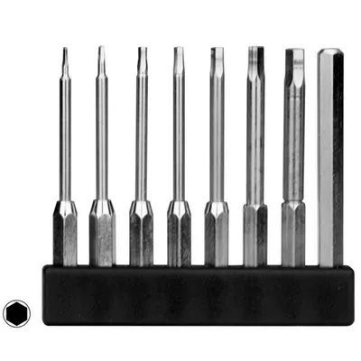 Immagine prodotto di Assortimento mini punte esagonali lunghe, 8 pezzi