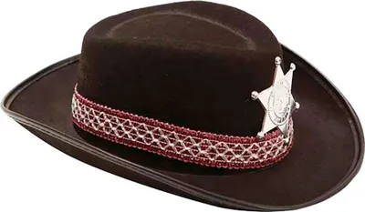 Produktbild von Mom 53 Cm Cowboyhut-kostüm Braun  Braun One Size
