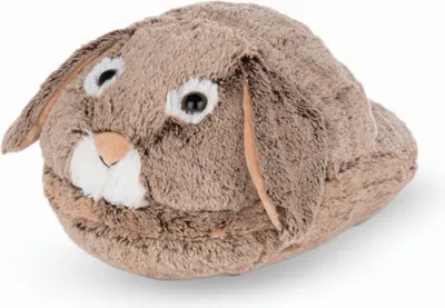 Produktbild von Noxxiez Fußwärmer Kaninchen - warme Hausschuhe für Kinder
