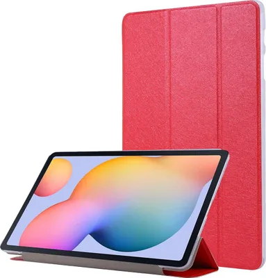 Produktbild von Schutzhülle Tablethülle für Samsung Galaxy Tab S8 Plus Case Cover Etuis Tasche 360, Farbe:Rot