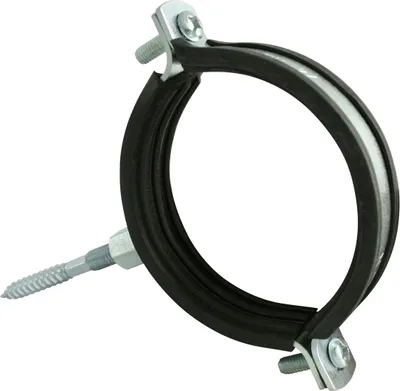 Produktbild von 2 HT-Schellen DN 75, Schallgedämmt m. Schraube