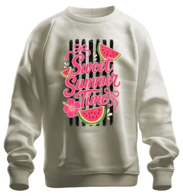Obrázok produktu pre Letné motívy: melón, ibištek, dovolenka, pláž, slnko, mikina, pulóver, príroda, veľkosť M