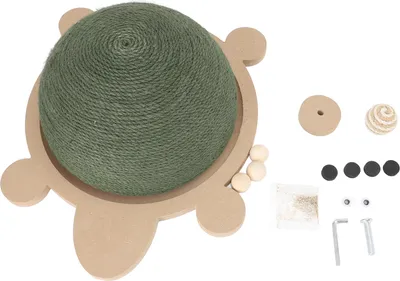 Produktbild von Kratzball für Katzen, Spielzeug, Sisal, schützt Möbel, niedlicher Kratzbaum für den Innenbereich