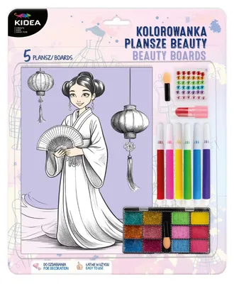 Immagine prodotto di Libro da colorare Beauty Kidea