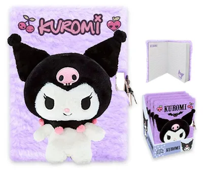 Obrázok produktu pre Zápisník Hello Kitty Kuromi, 3D, formát A5